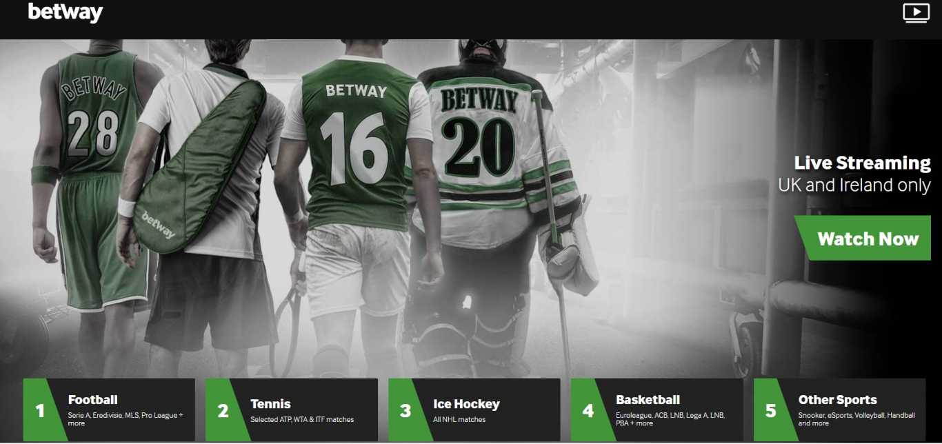 Betway Live Betting